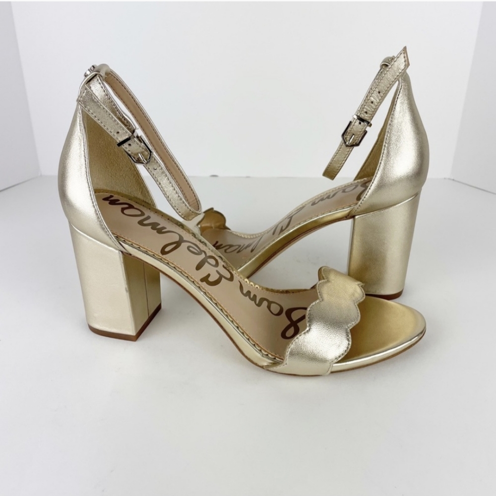 Sam Edelman Gold Shoes